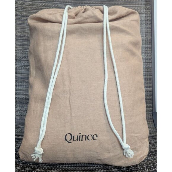 Quince European 100% Linen Duvet Cover 1PC Desert Sunset King/Cal King -NEW- - Picture 1 of 7